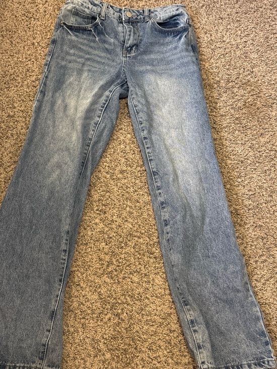 Denim - Classic Light Blue Straight Leg Women's Jeans